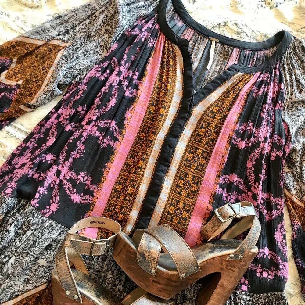 Free People patterned tunic/dress
